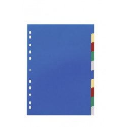 DURABLE 6740 27 INDEXES WITH PRINTED AND COLOURED TABS 10